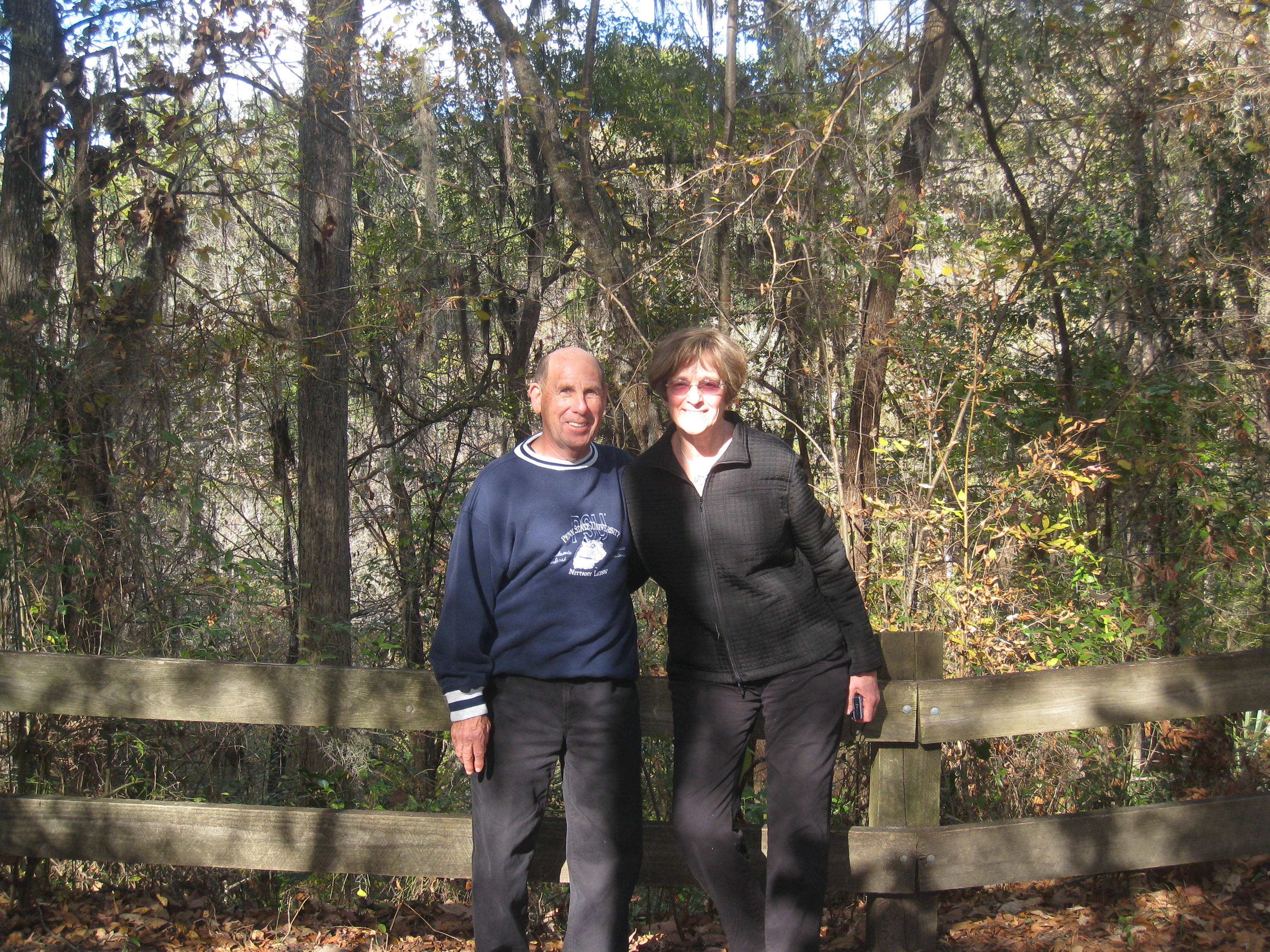 After Hiking the rim of the Devil's Millhopper