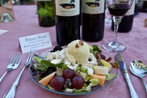 Heart of palm salad at Island Hotel, Cedar Key, FL Palm Salad