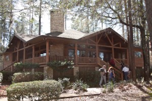 lodge housing at the Gilchrist Club