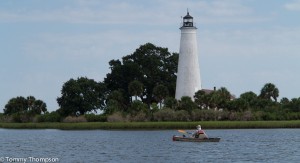 Segment J takes you within reach of St. Marks Lighthouse, at the mouth of the St. Marks River