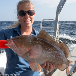 Red grouper are plentiful--and tasty table fare!