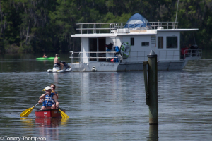 Rent a houseboat from Miller's in Suwannee and head upriver for a "mothership" adventure.