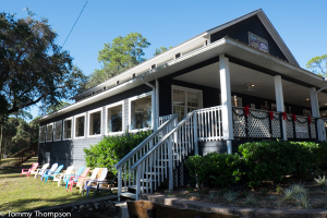 The Izaak Walton Lodge and Riverside Inn Restaurant sit on the banks of the Withlacoochee River in Yankeetown.