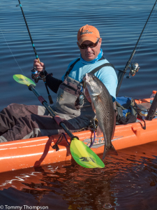 If you're up for an adventure, consider the Big Bend Paddle Trail.  It will take you south, over 100 miles, from Panacea in St. Marks, with some of the best fishing anywhere in Florida.