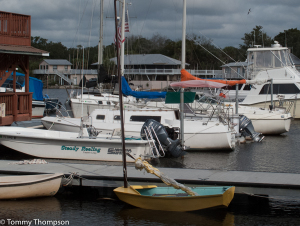 All sizes of watercraft, including "dinks" are welcome at Steinhatchee's marinas!