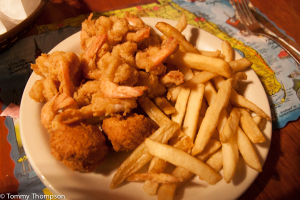 Fried shrimp at The Lighthouse can't be beat!