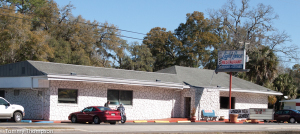 The Lighthouse Restaurant is located in Fanning Springs, FL across from the entrance to Fanning Springs State Park and just a block from the famous Suwannee River