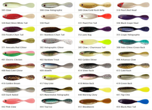 D.O.A.'s Airhead Lures are soft and chewy!