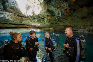 Not SCUBA certified?  The Dive Shop at Devils Den can hook you up with qualified and certified instructors.