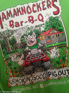 Tired of seafood? Pig Out at Hamaknocker's BBQ in Panacea!