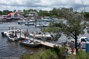 ...as well as busy boat ramps and marinas!