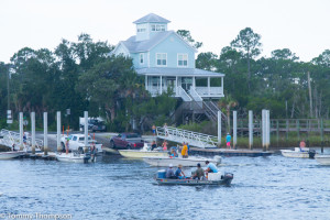 Steinhatchee has two public boat ramps.  This one is on the Dixie County side of the river, across from the Sea Hag Marina.