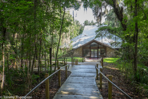 The Paynes Prairie State Park Visitors' Center 