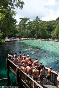 With a wading beach, a boat dock and a diving platform, Fanning Springs is popular with folks of all ages and abilities