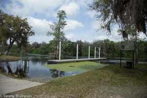 The Dixie County ramp on the Steinhatchee River, at Jena