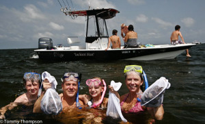 The search for Florida's bay scallops is a family affair, but it only lasts about 3 months!