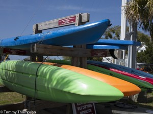 Kayak Cedar Key is located near the beach, just across from the boat ramp and boat basin in Cedar Key. 