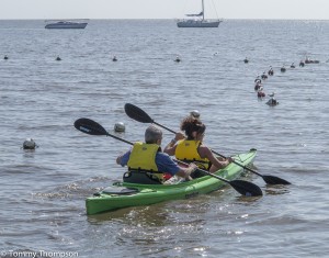 The beach near the boat basin in Cedar Key affords easy launches for paddlecraft.