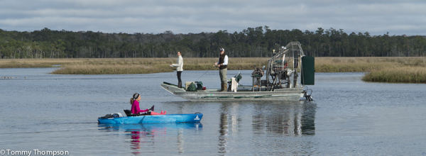 Dallus Creek, between Steinhatchee and Keaton Beach, in Taylor County, can be a busy spot for trout anglers. It also offers good access to paddlers!