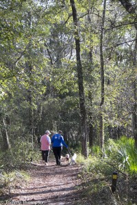 Pets and bicycles are welcome on many of the trails at O'Leno State Park 