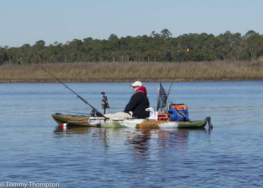 Fishing at the mouth of the Steinhatchee River in Taylor County