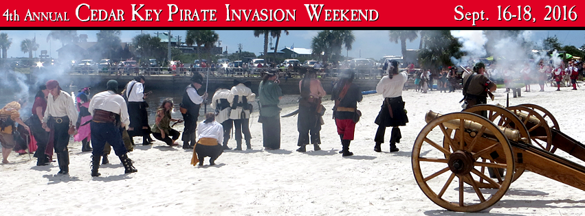 4th Annual Cedar Key Pirate Invasion Weekend