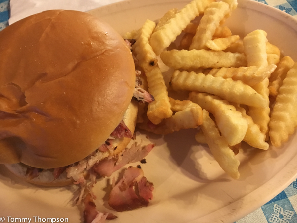 BBQ needs to be simple, and a tasty chopped pork sandwich is the sure sign the folks who run the restaurant care about what they serve.