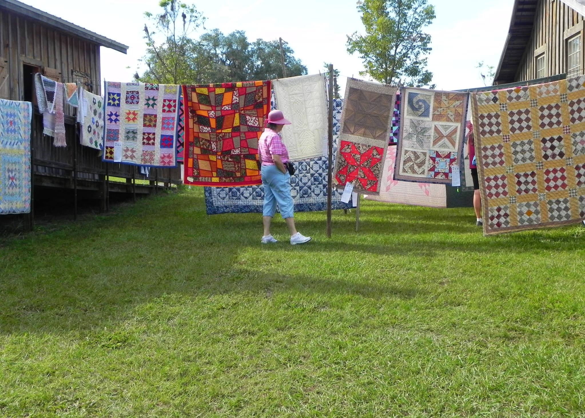 Quilt Day and Heritage Plant Sale
