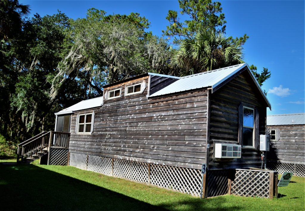 Small cabin with screened porch