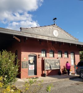 Perry's historic brick train station 