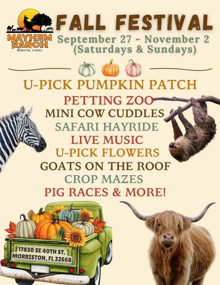 Mayhem Ranch Fall Festival