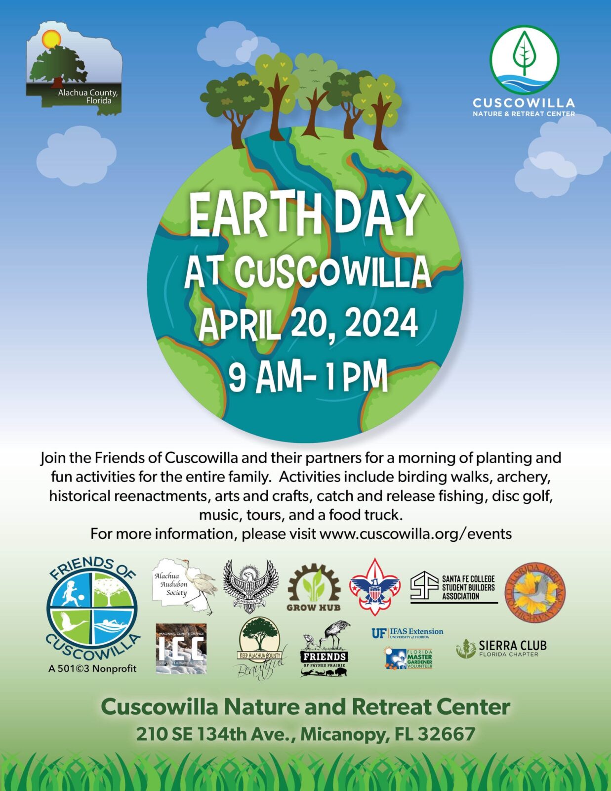 Earth Day at Cuscowilla